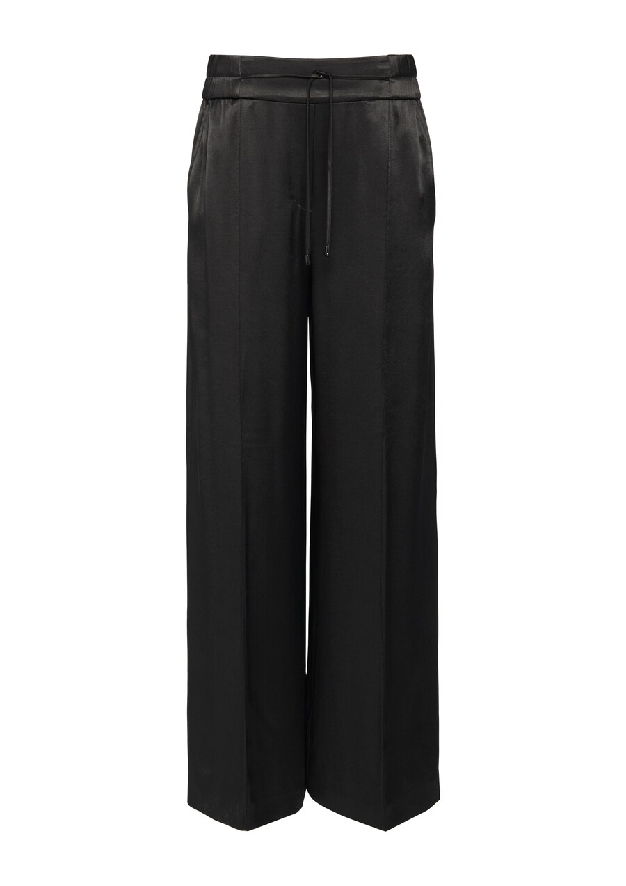 

Брюки свободного кроя COMMA, Black