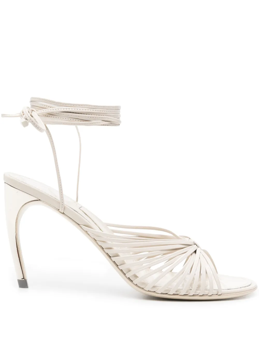 Босоножки с ремешками Ferragamo, белый