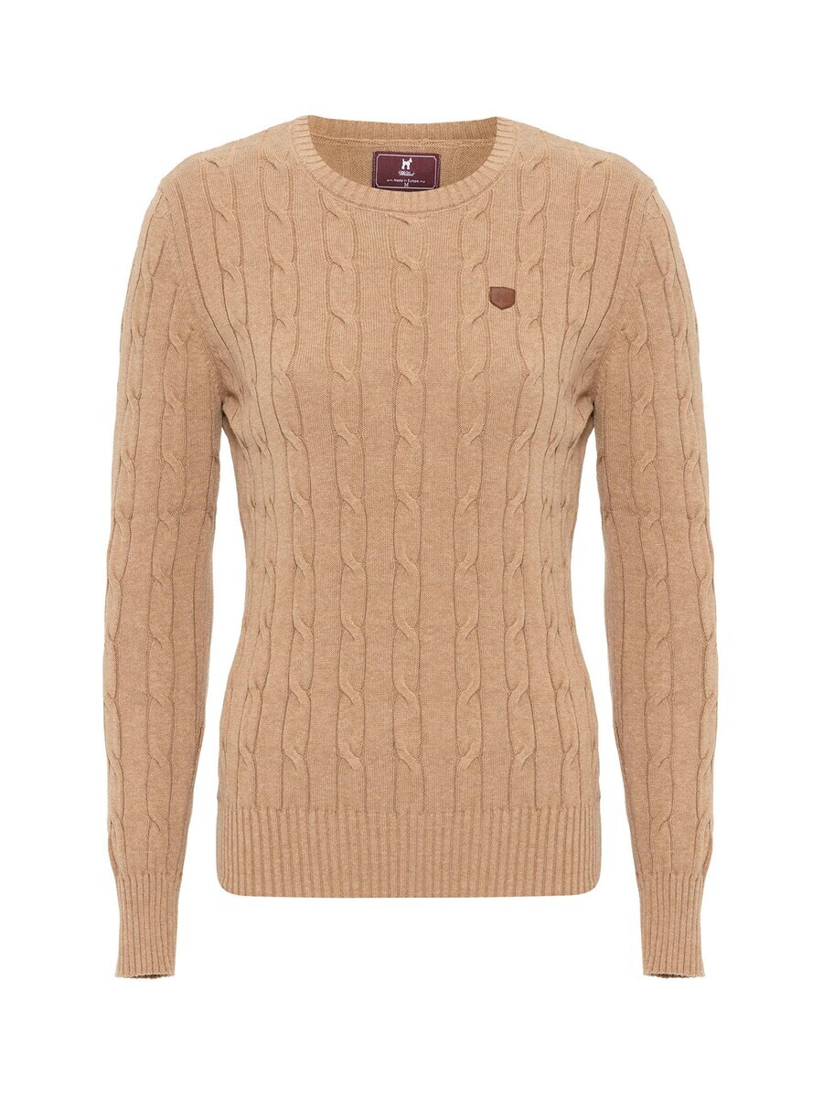 

Тонкий вязаный свитер Williot Sweater Fuerteventura, светло-коричневый