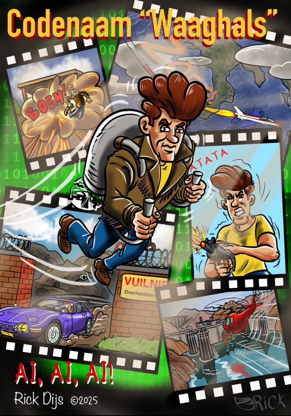 

Codenaam Waaghals: AI AI AI! (Dutch Edition) (Independently published)