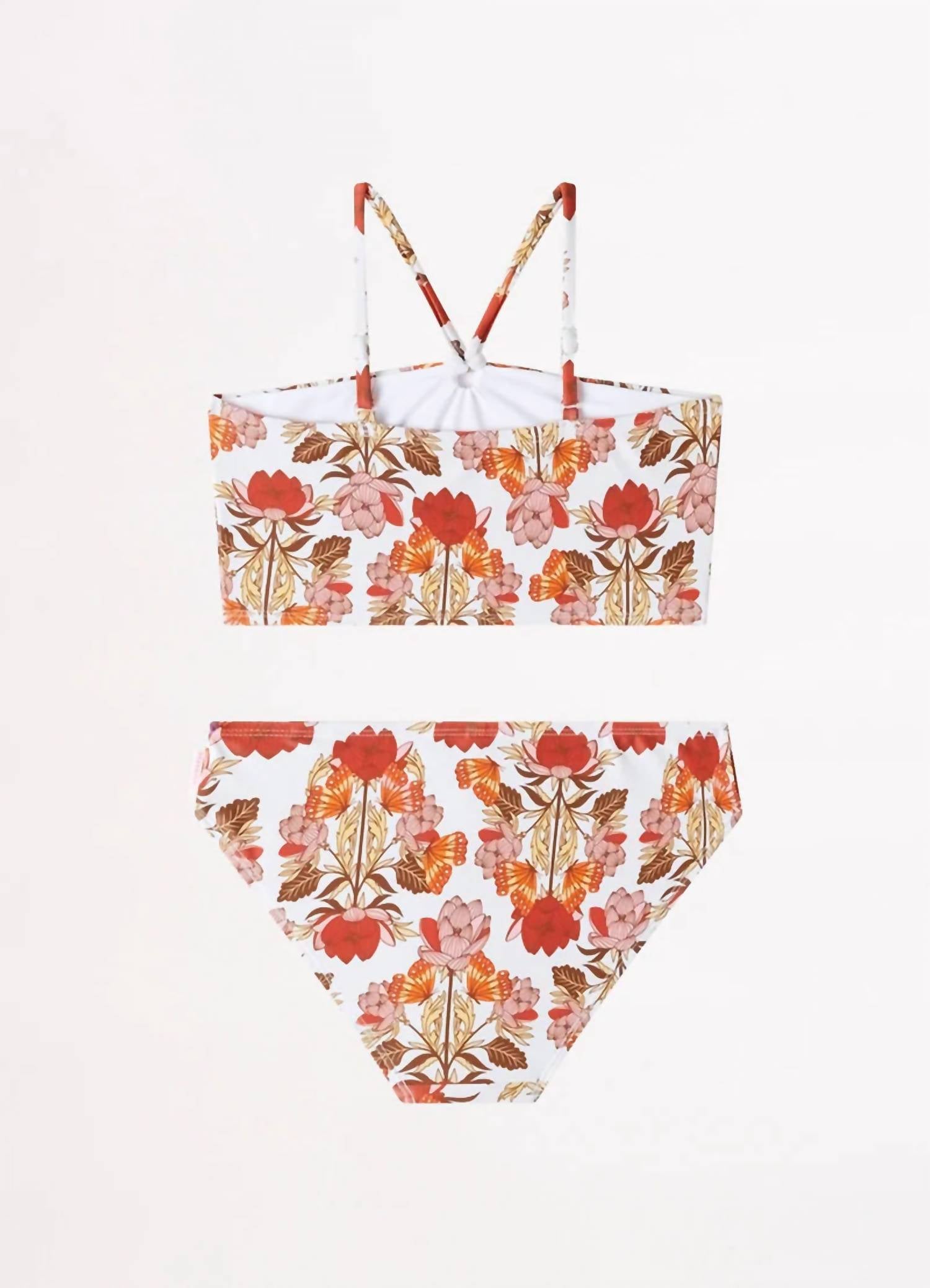Детский купальник Papillon из 3 предметов красный Seafolly — фото 4