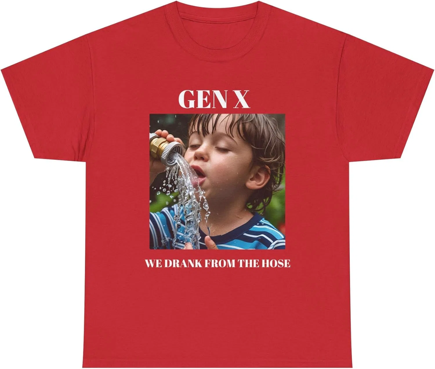 Футболка GEN-X - We Drank from The Hose (унисекс)