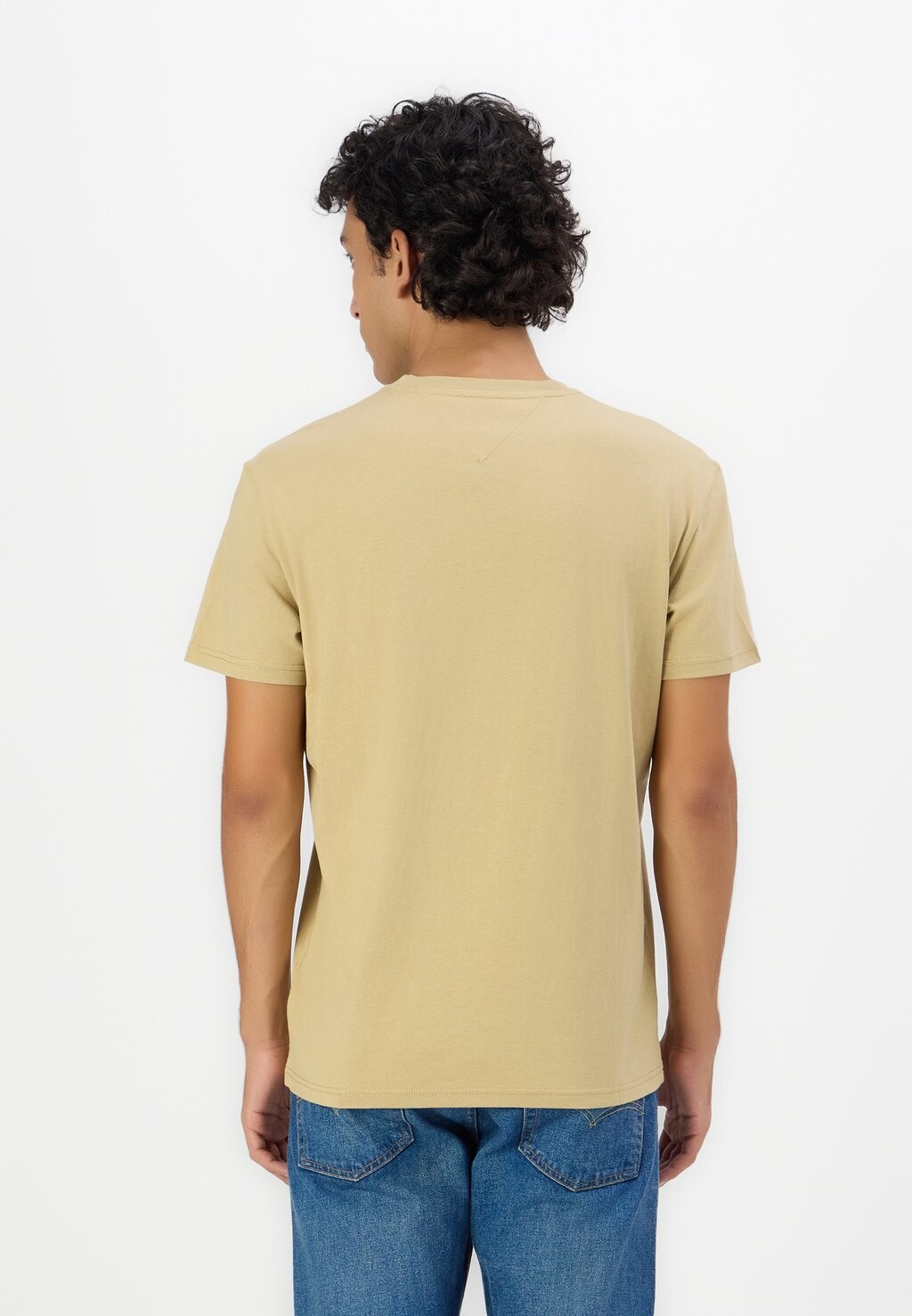 

Футболка с принтом LINEAR LOGO TEE Tommy Jeans, бежевый