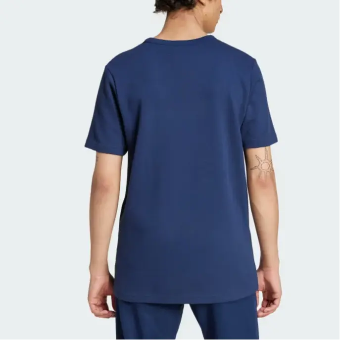 Футболка DIESEL мужская Midnight Indigo Adidas Originals, индиго — фото 3