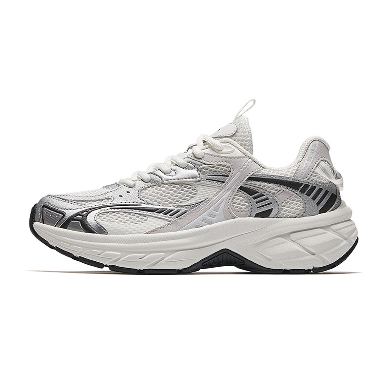 

Кроссовки женские с низким верхом Paper White/Silver Anta