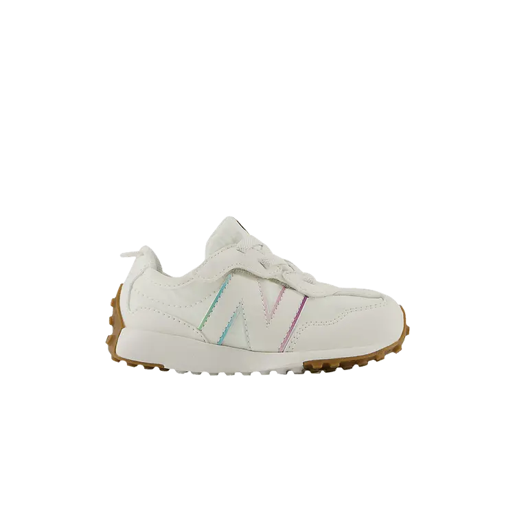 

Кроссовки New Balance 327 New-B Hook & Loop Toddler Sea Salt Iridescent Gum, кремовый