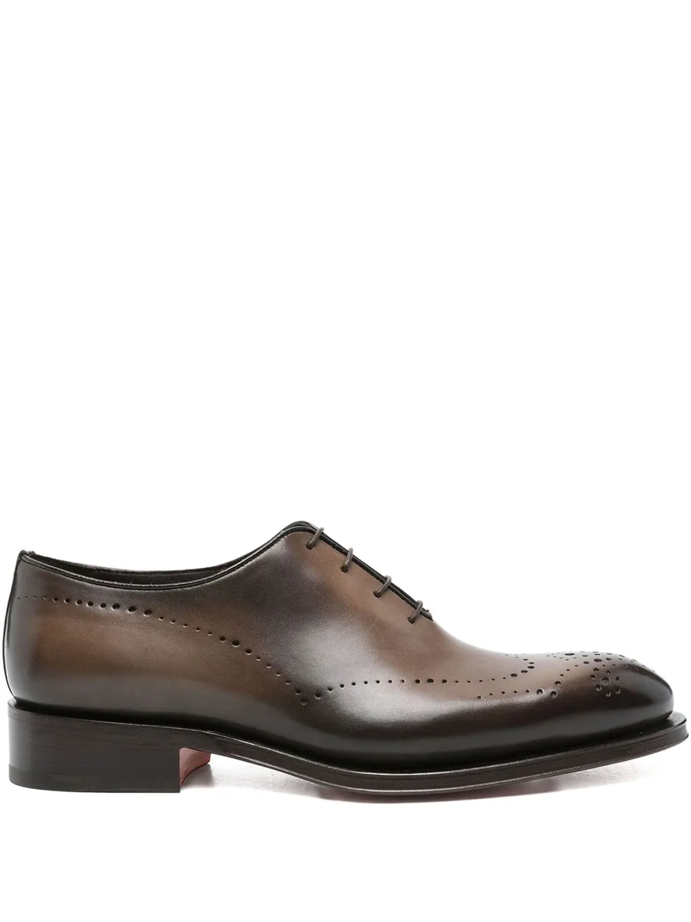 

Оксфорды Carter с брогированием Santoni, коричневый