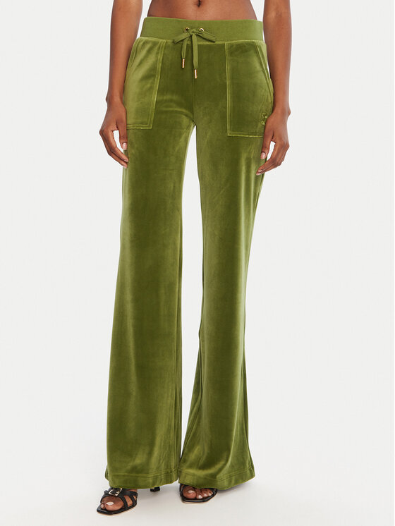 

Джоггеры regular fit Layla JCSEBJ001G Juicy Couture, зелёный