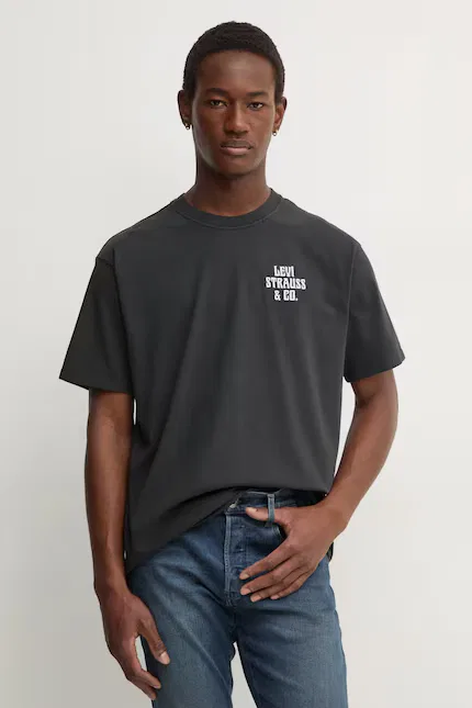 Футболка свободная Vintage Fit Graphic Levi's, серый