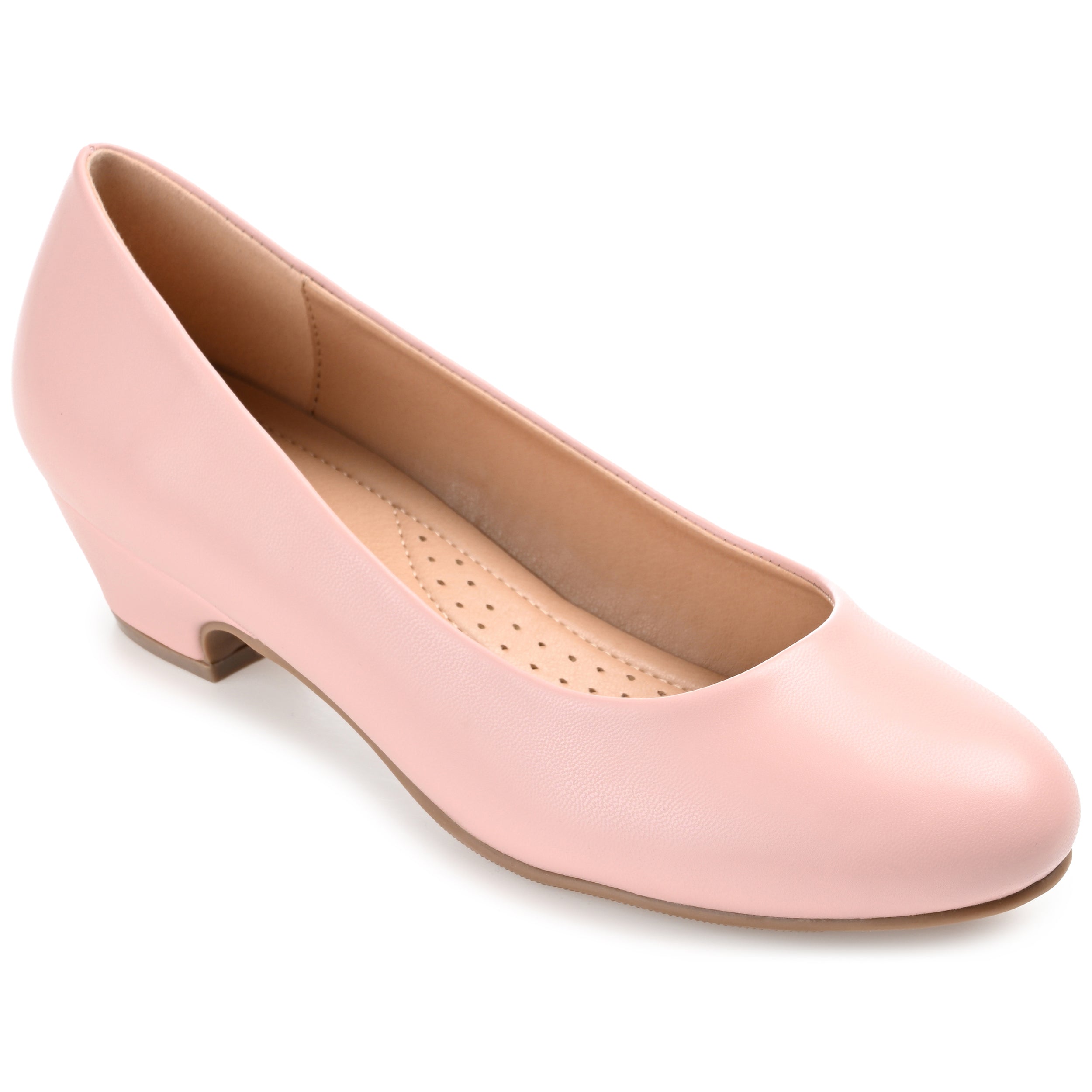 Journee Collection Узкие Женские Комфортные Туфли-лодочки Saar, Blush