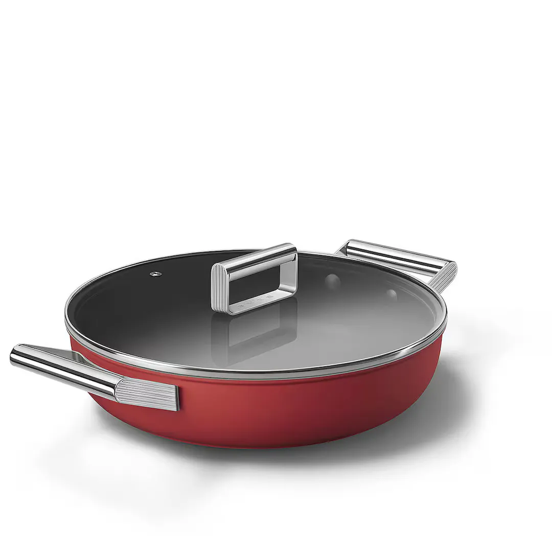 

Кастрюля CKFD2811 28см SMEG, красный