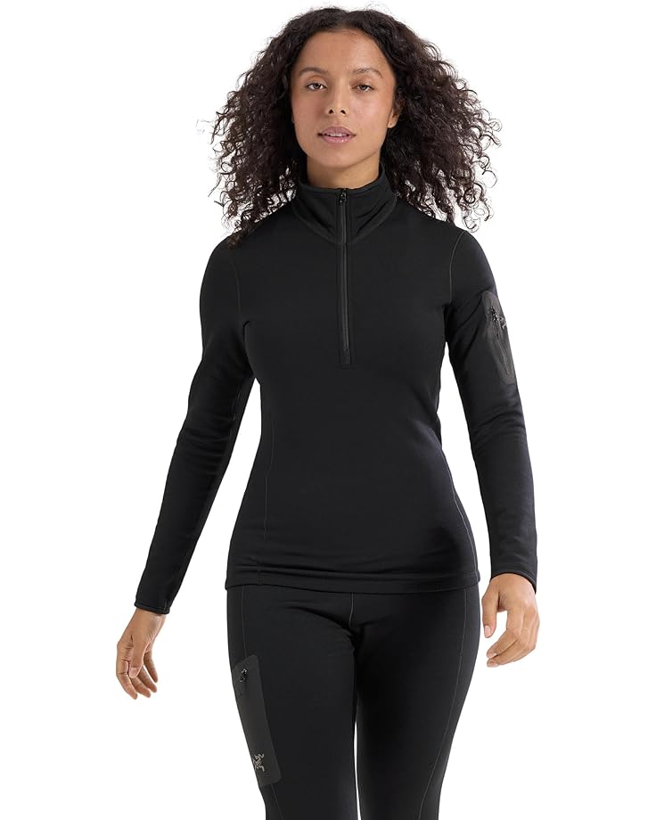 

Пуловер Arc'teryx Kyanite Baselayer Zip Neck, черный