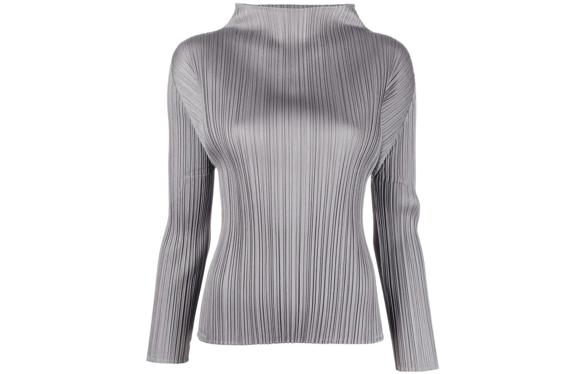 

Футболка FW22 Женская Серая ISSEY MIYAKE