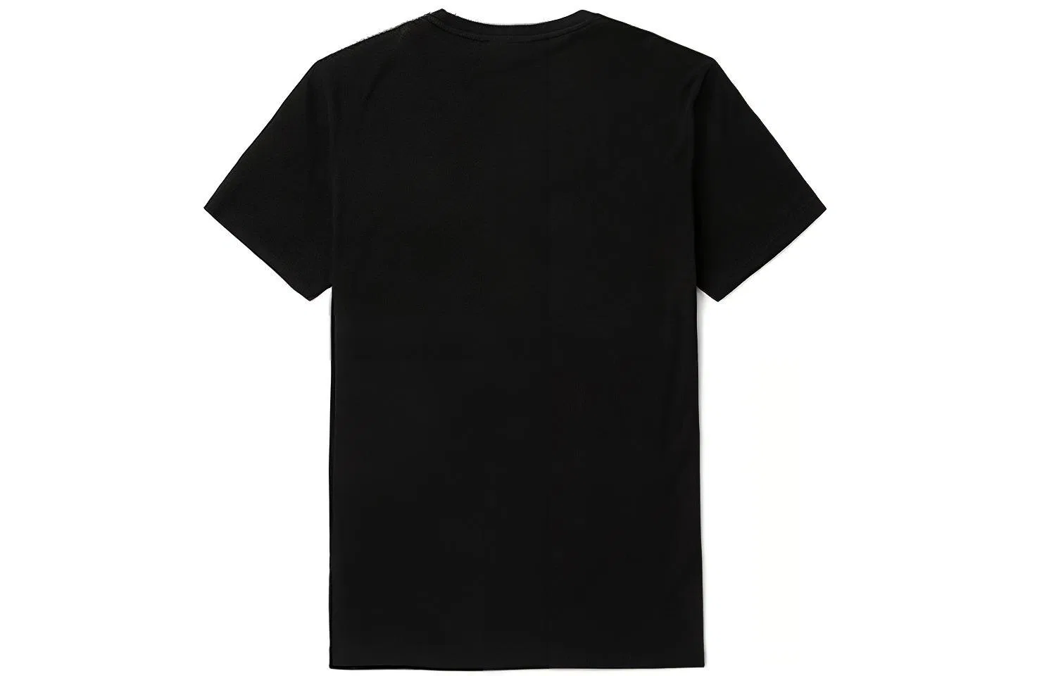 Футболка с логотипом LACOSTE Logo Patch Crewneck T Shirt, угольно-черный — фото 4