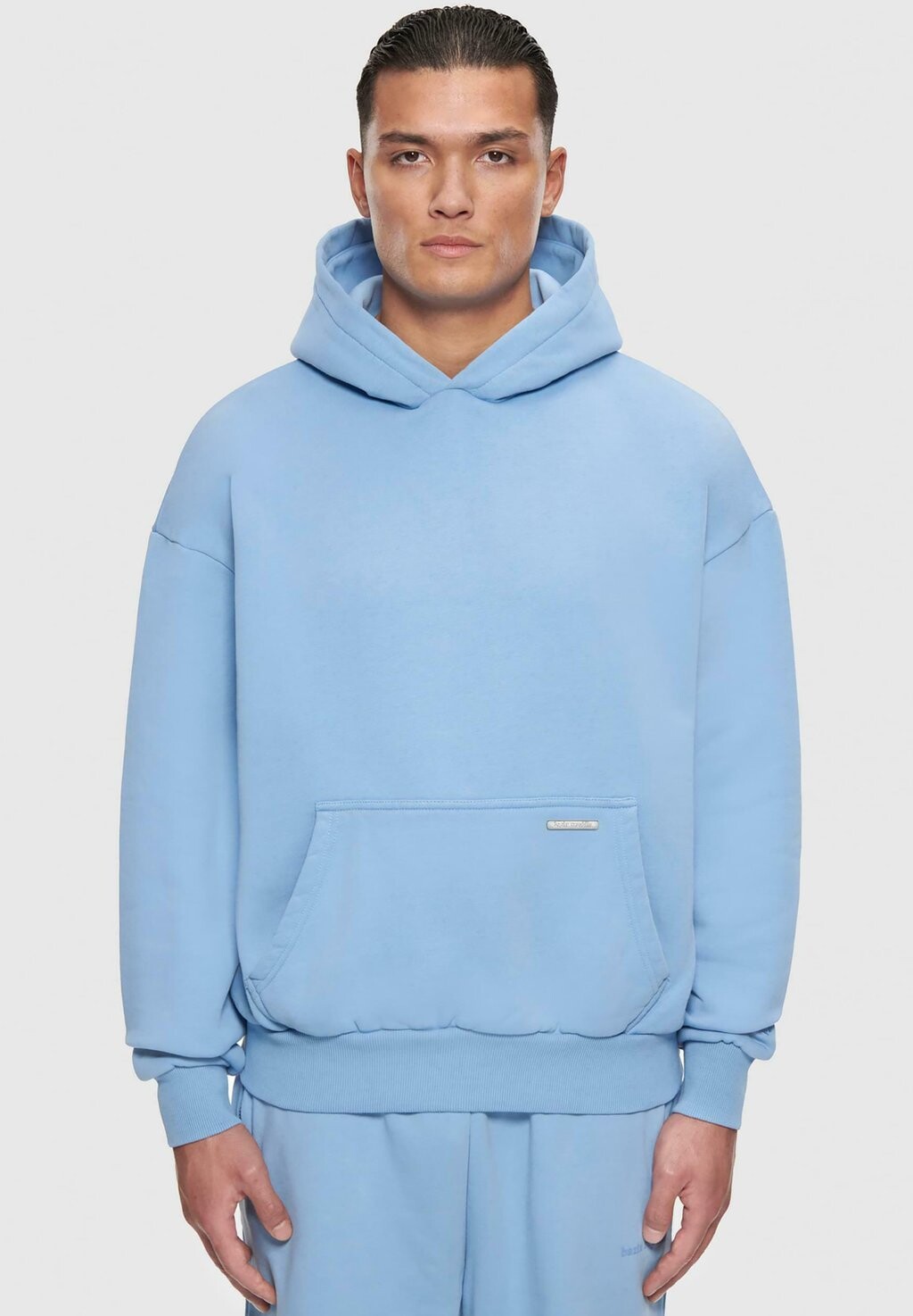 

Толстовка SUPER HEAVY BLANK Dropsize, цвет washedblue