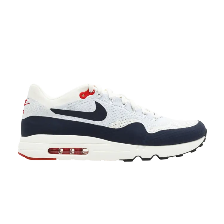 

Кроссовки Nike Air Max 1 Ultra 2.0 Flyknit 'Sail Obsidian', белый