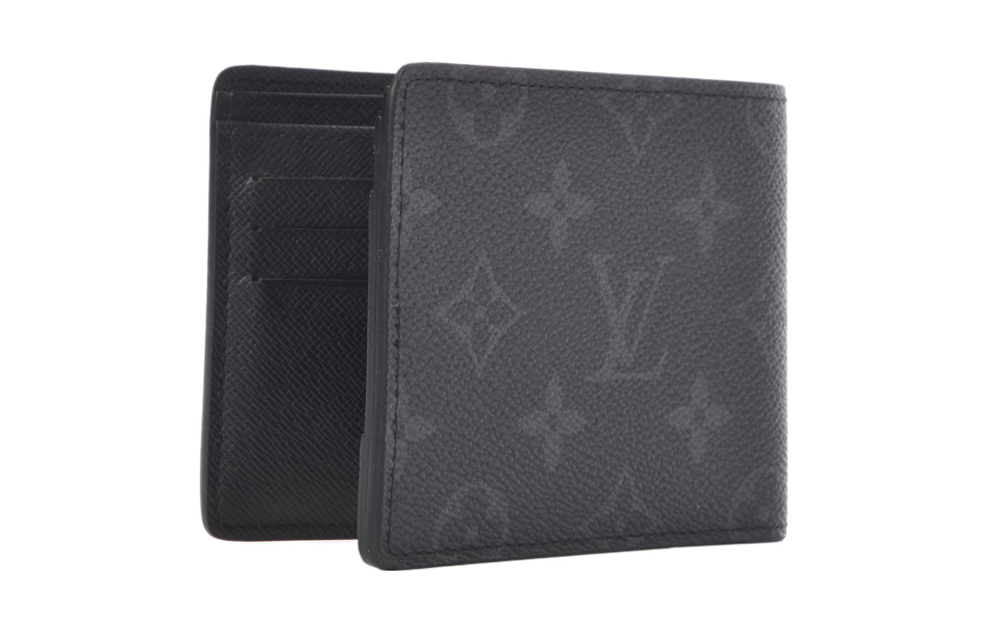 Классический кошелек из лакированного холста Унисекс Черный LOUIS VUITTON — фото 2