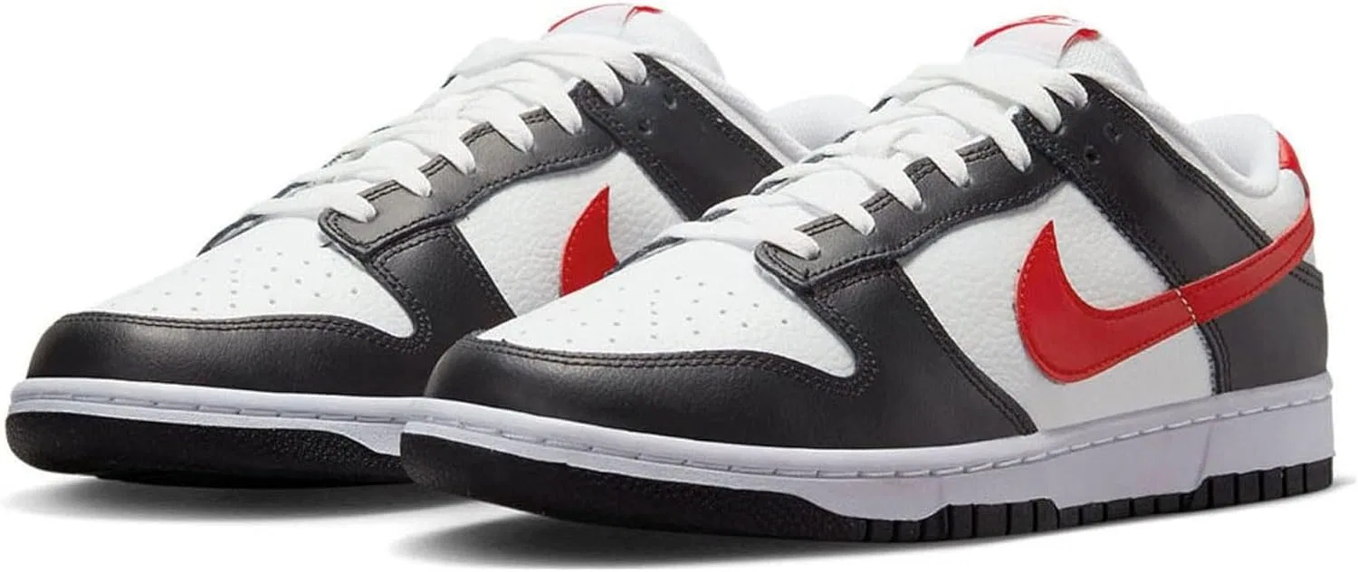 Кроссовки мужские Nike Dunk Low Retro, Black University Red White