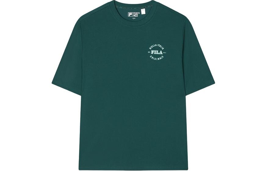 

Футболка унисекс Deep Forest Green Fila, зеленый