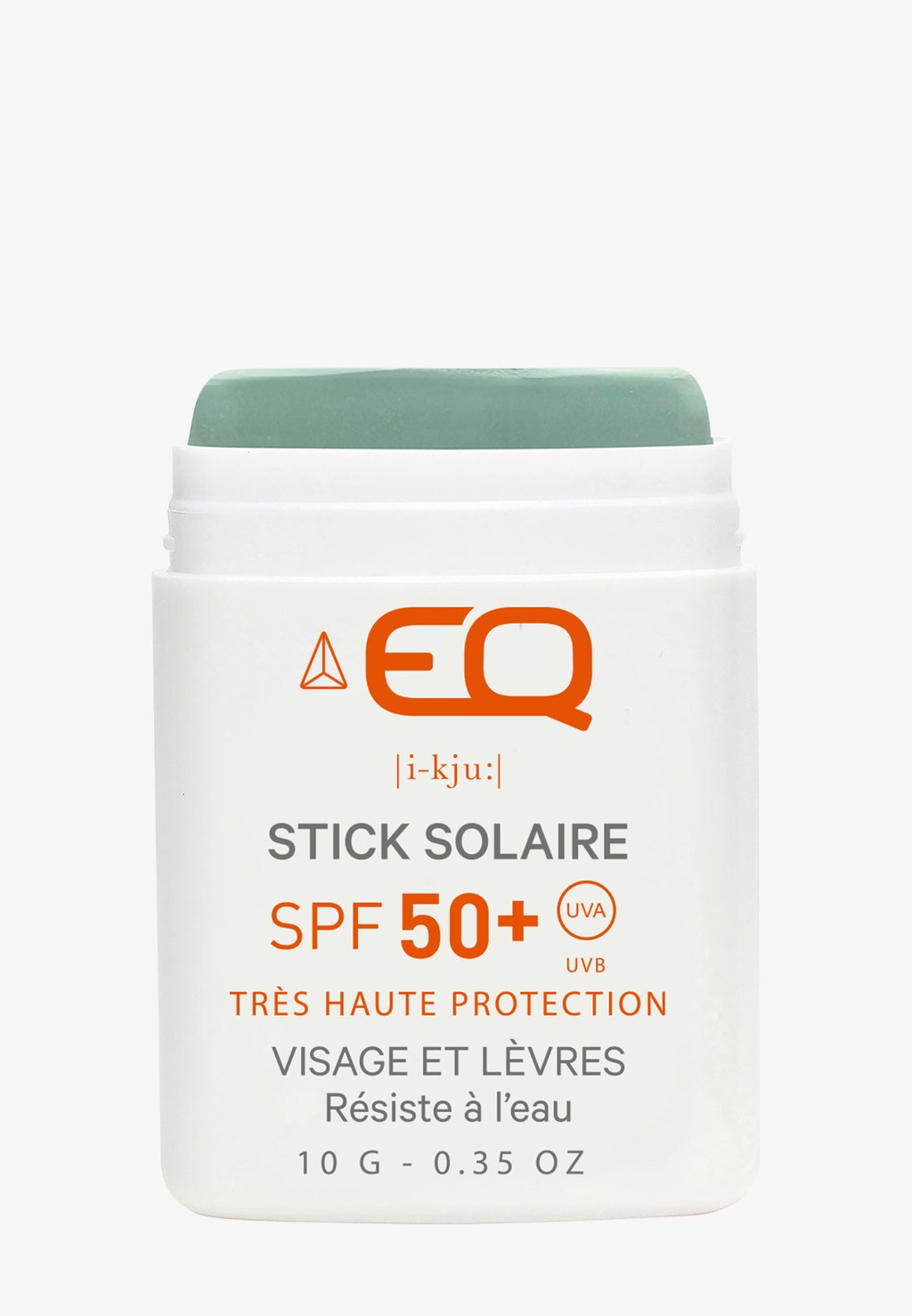 

Крем солнцезащитный Colored Sunsticks Spf 50+ EQ, зеленый