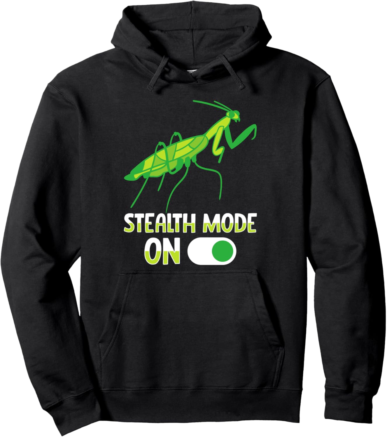 

Энтомолог, любитель насекомых, толстовка с капюшоном Praying Mantis Shirt, черный