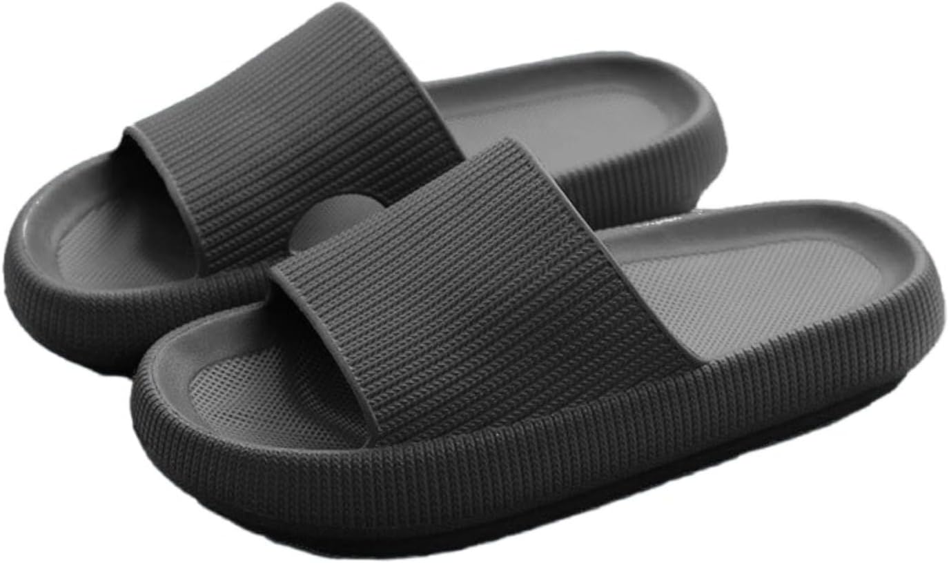 

Сланцы для ванной комнаты с толстой подошвой Bckeewqp, черный