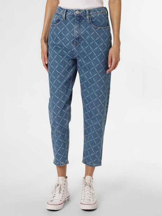

Джинсы маминые джинсы Tommy Jeans, синий