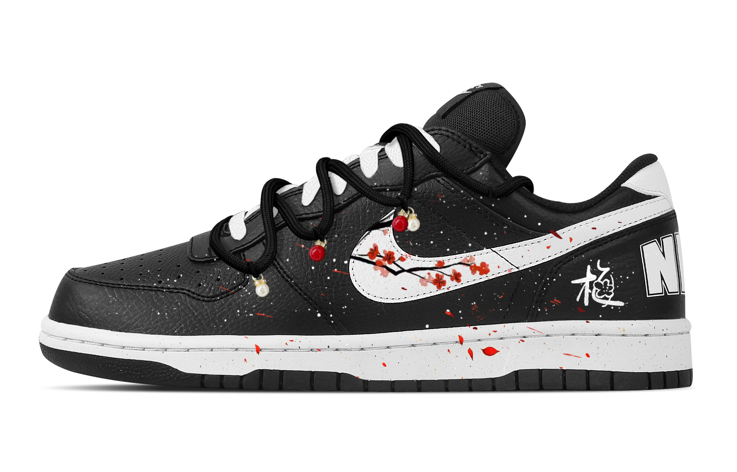 

Nike Большие темные ароматные устойчивые к истиранию дышащие низкие кроссовки для скейтборда men's black