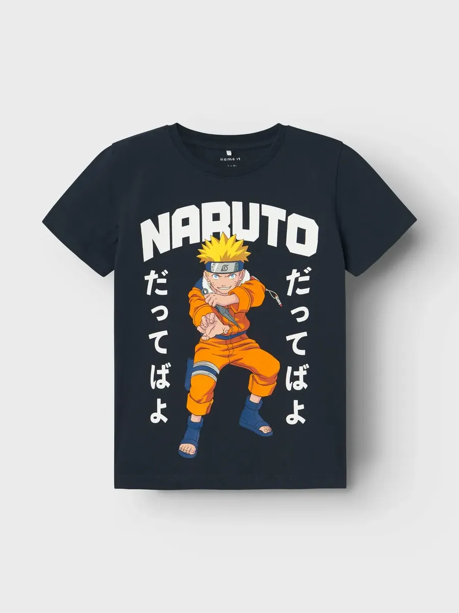 

Рубашка с принтом Name It "NKMMACAR NARUTO SS TOP NOOS SKY", цвет Dark Sapphir
