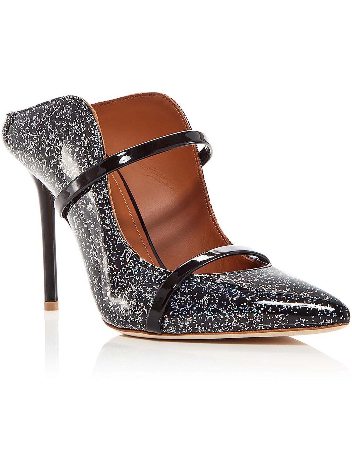 

Женские блестящие слипоны Maureen Malone Souliers, цвет Black Glitter/Black