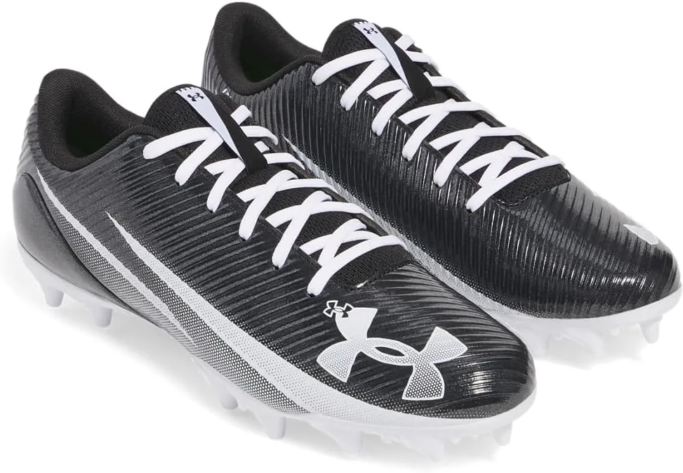 Футбольные бутсы Under Armour Blur Select для мужчин, черно-белый — фото 3