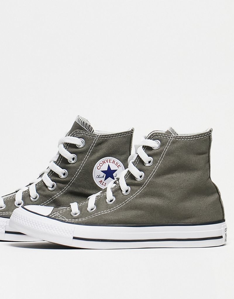 

Темно-серые кроссовки Converse Chuck Taylor All Star Hi, Серый, Темно-серые кроссовки Converse Chuck Taylor All Star Hi