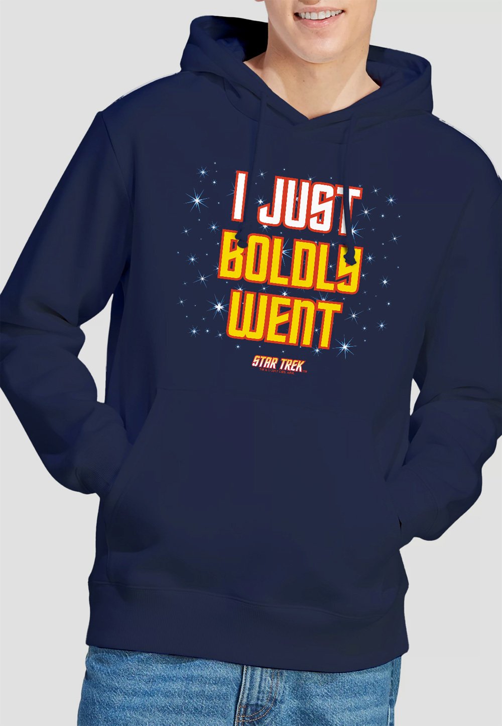 

Толстовка STAR TREK BOLDLY WENT Cotton Soul, темно-синий