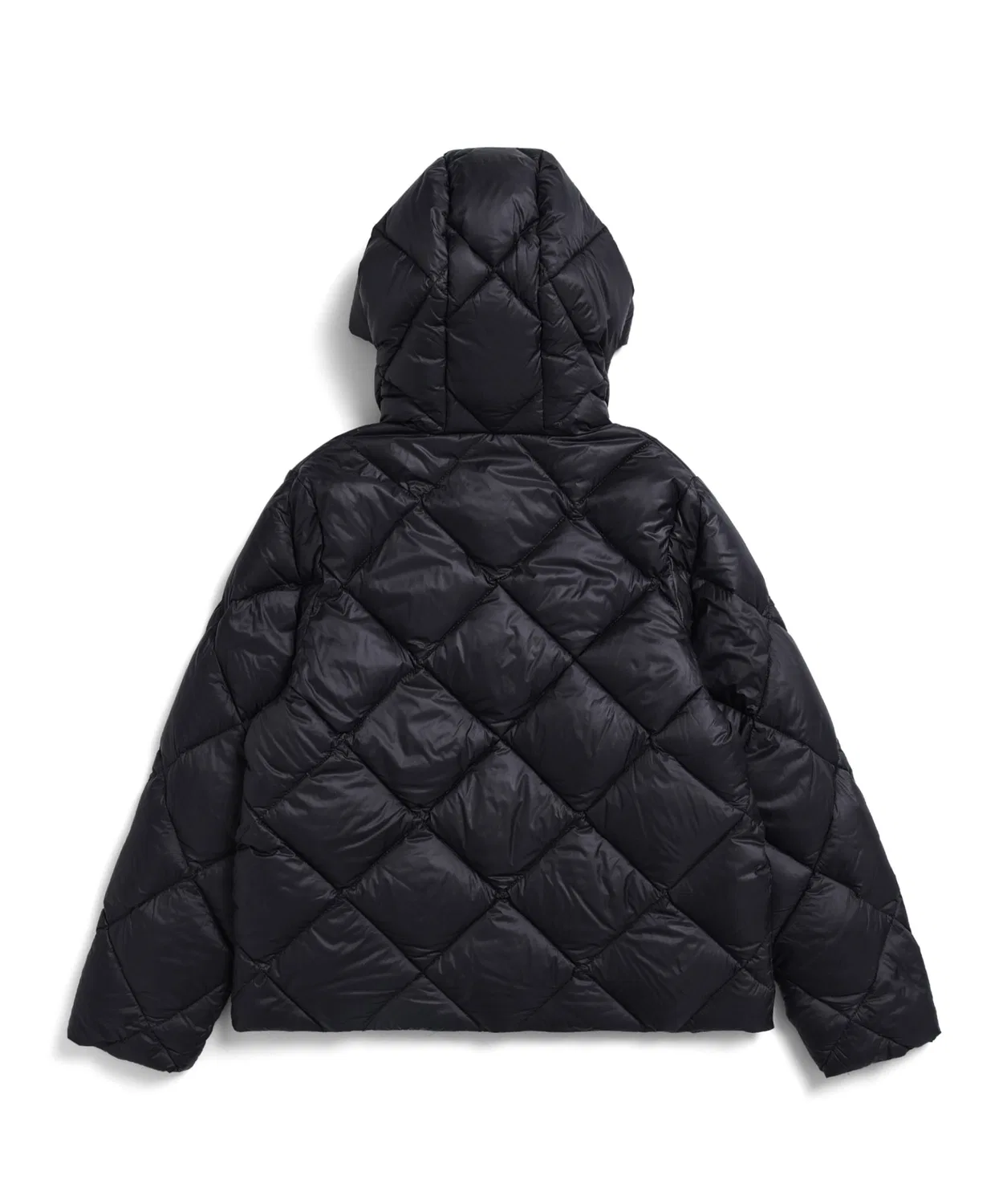 Детская куртка-даун-худи TAION City Down Hoodie, черная — фото 2