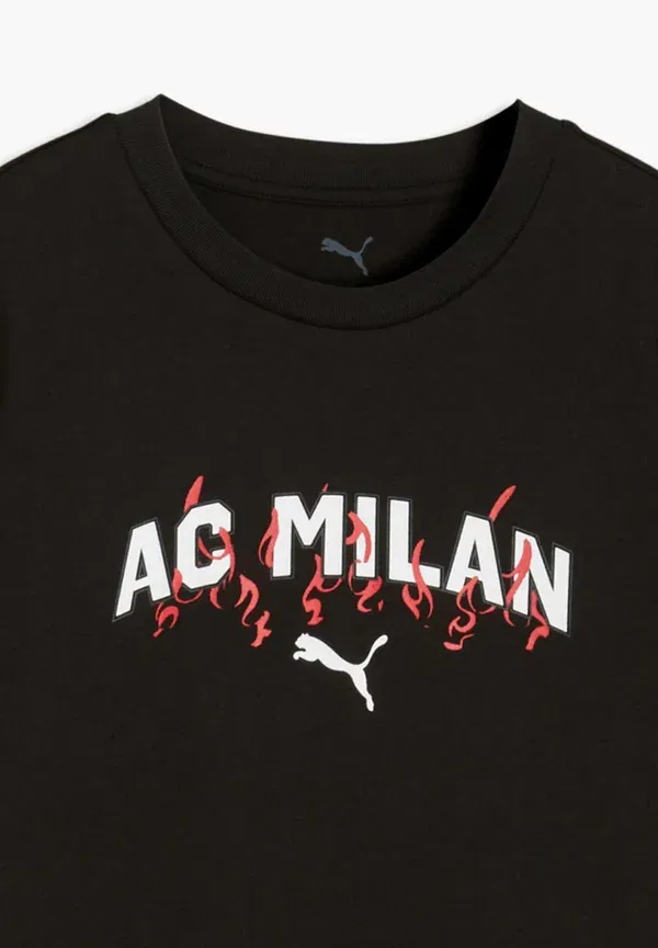 Толстовка Ac milan ftblculture club wear Puma, черно-белый — фото 4