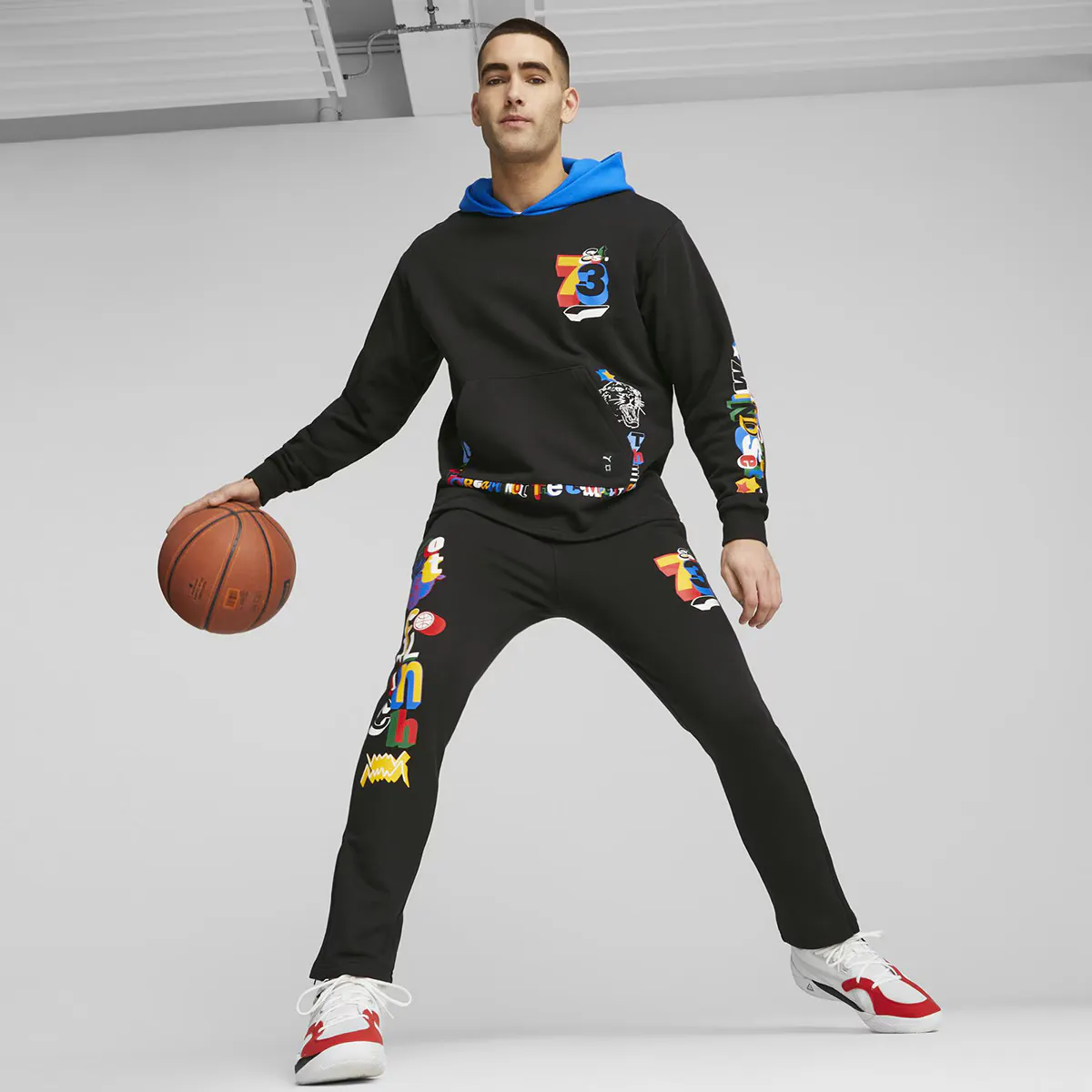 

Мужская толстовка Trash Talk Hoodie 1 Puma, черный