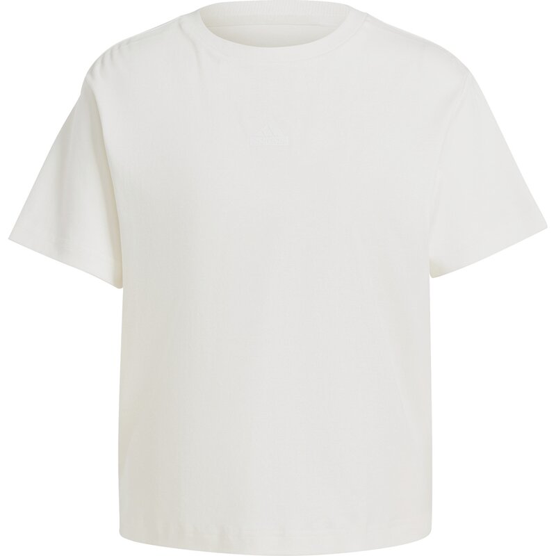 

Графический принт на футболке Adidas, белый