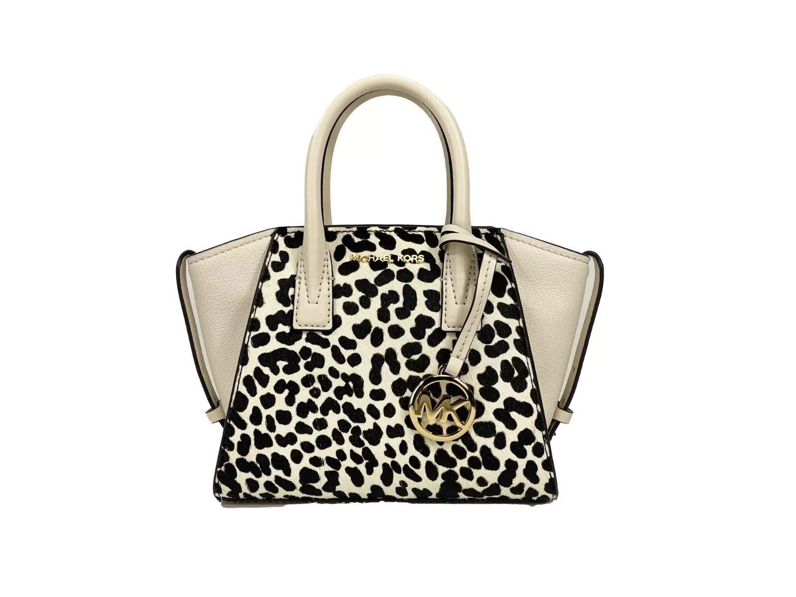 

Сумка-кошелек через плечо Avril XS Cream Cheetah Michael Kors