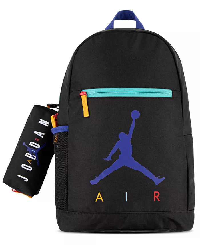 

Детский школьный рюкзак Air и пенал, набор из 2 предметов Jordan, черный