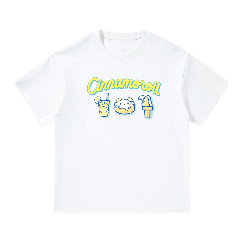 

Футболка Unisex CINNAMOROLL Yugui Dog Sanrio, белый
