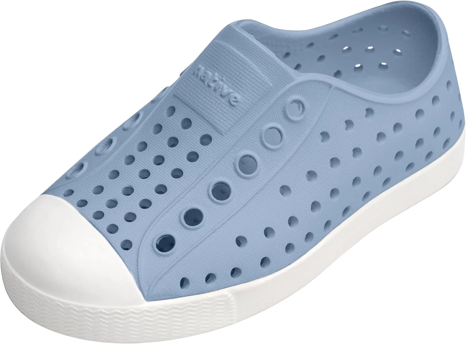 Детские водонепроницаемые кроссовки Native Shoes Jefferson, Skyway Blue/Shell White