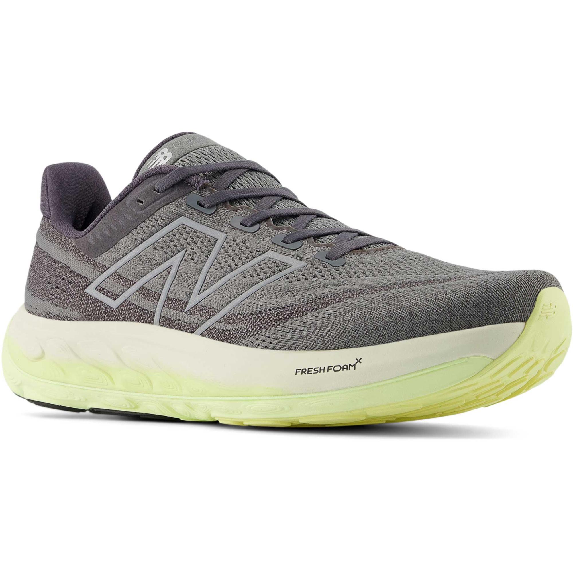 Мужские беговые кроссовки Fresh Foam X Vongo v6 New Balance, Harbor Grey/Limelight/Silver Metallic — фото 2