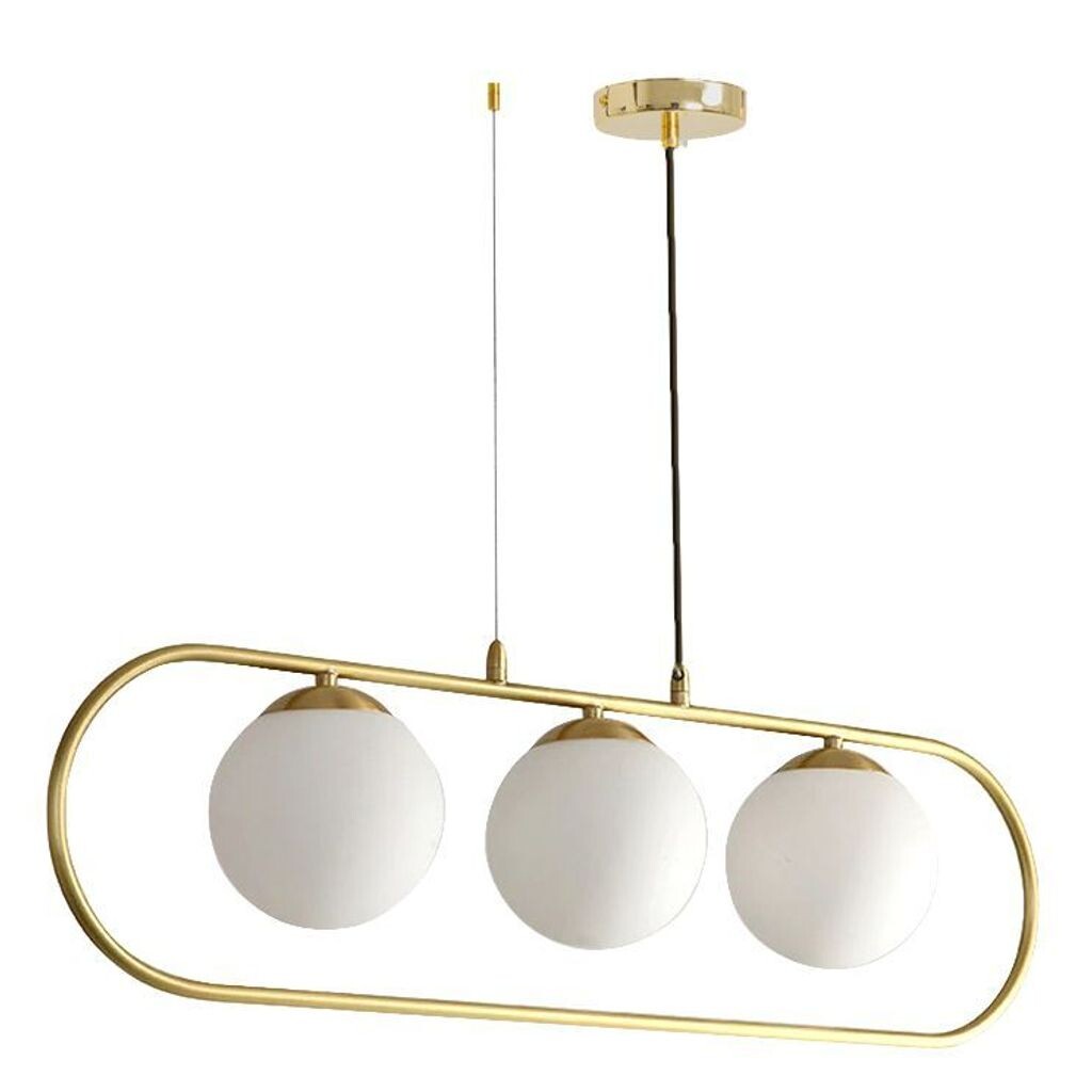 

Подвесной светильник Toollight App915-3Cp Glamour Gold, 3 источника света E27, 81X22,5-105 см, регулируемый Toolight, золото