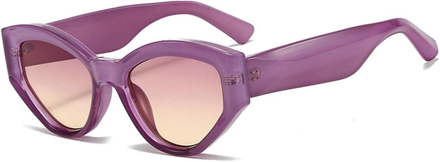 

Женские солнцезащитные очки «кошачий глаз» от Helena Fashion, роскошные винтажные солнцезащитные очки с градиентным переходом, квадратной формы, ретро-очки, защита от ультрафиолета UV400, C4