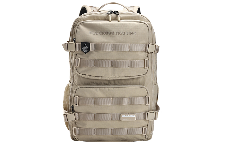 

Футболка из спортивной ткани Рюкзак большого размера Унисекс Камень Песок Хаки FILA