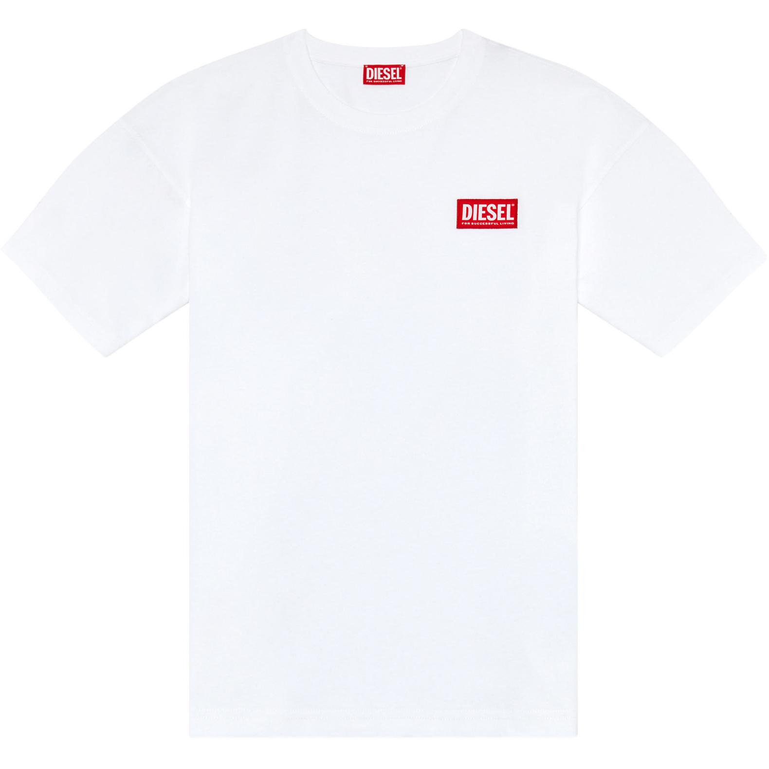 

Футболка с круглым вырезом T-Danny-Nlabel DIESEL, белый