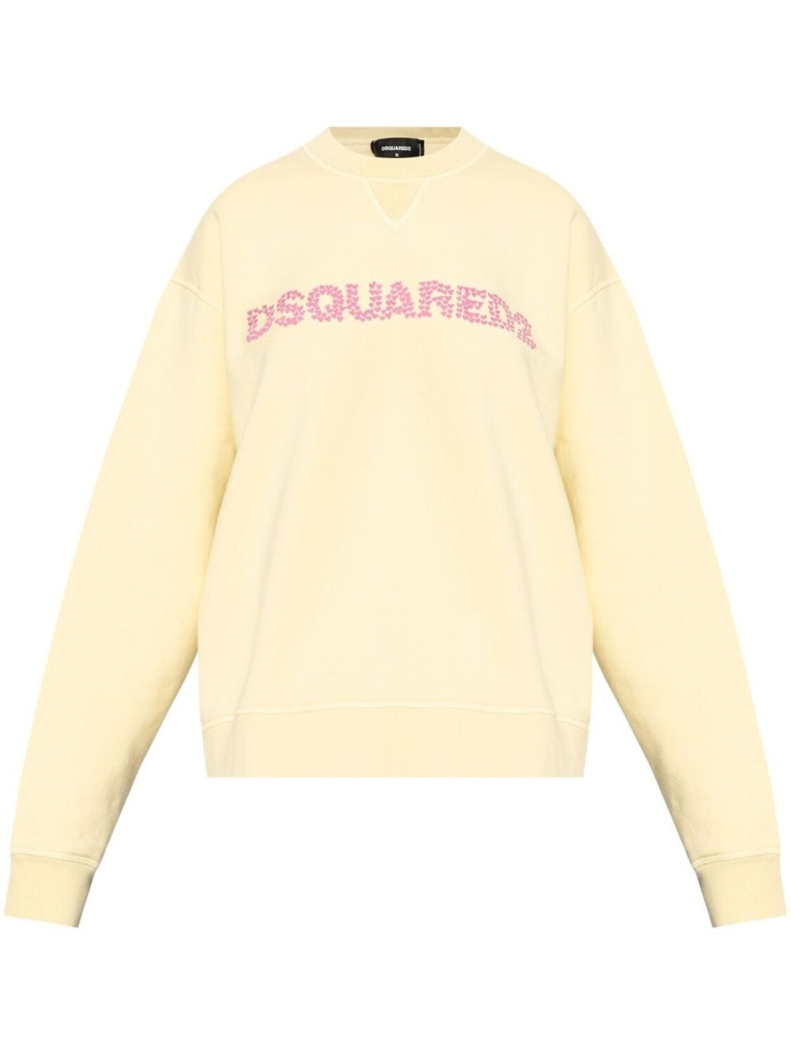 

Dsquared2 толстовка с вышитым логотипом DSQUARED2, желтый