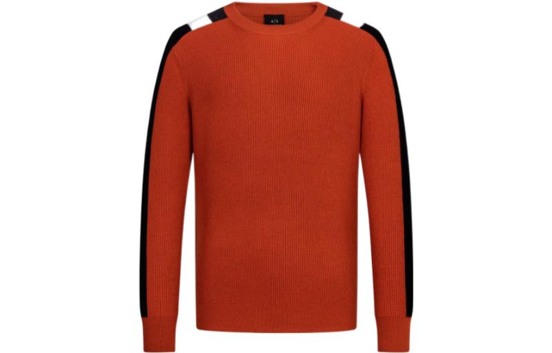 

ARMANI EXCHANGE Свитер мужские красно-коричневые