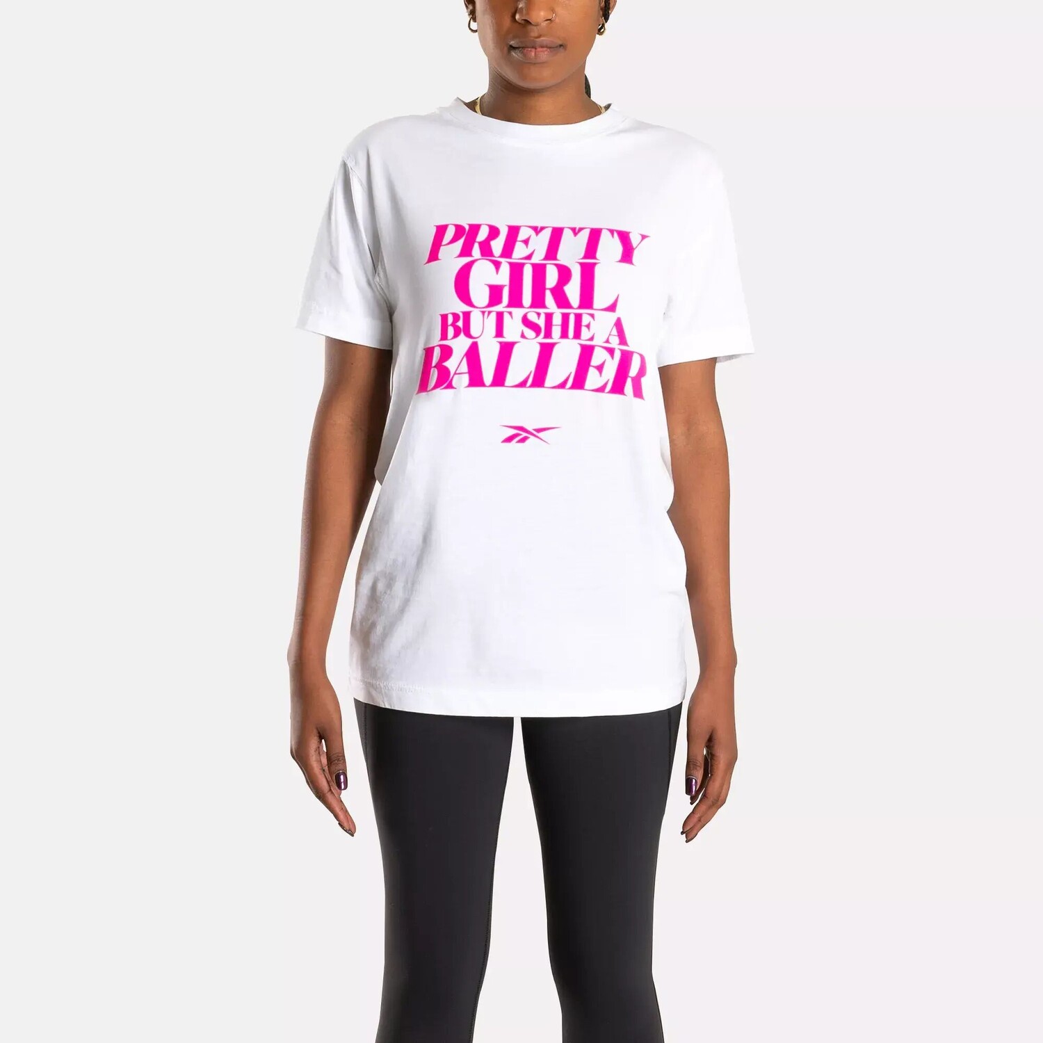 

Футболка Angel Pretty Baller Reebok, белый