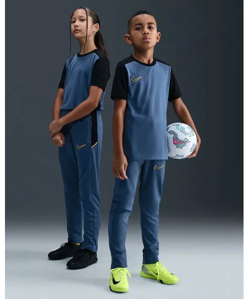 Детские спортивные штаны NIKE Dri-FIT Academy 25 тёмно-синие — фото 3